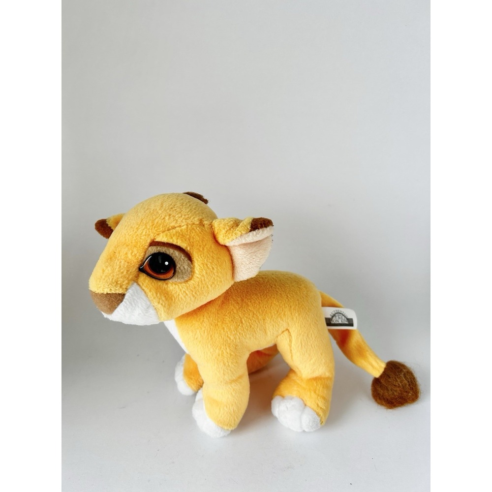 Disney Simba Vintage 1993 Lion King Stuffed‎ 7.5" Plush Mattel Toy